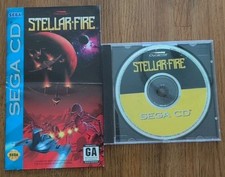 Stellar-Fire Sega CD Mint Disc, Disc And Manual Only