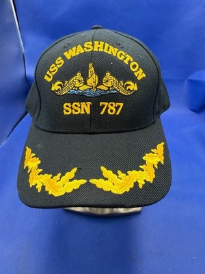 The Corps USS Washington SSN 787 Embroidered Navy Submarine Hat Cap