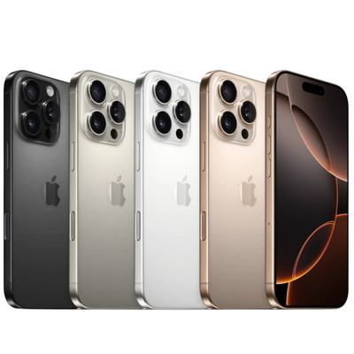 Apple iPhone 16 Pro (1TB, 8GB) 6.3'', iOS 18, 5G / 4G LTE GSM + Verizon Unlocked