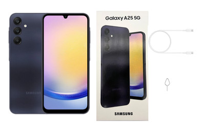 For Xfinity   Samsung Galaxy A25 5G 128GB Blue Black - Excellent with Box & Acc.