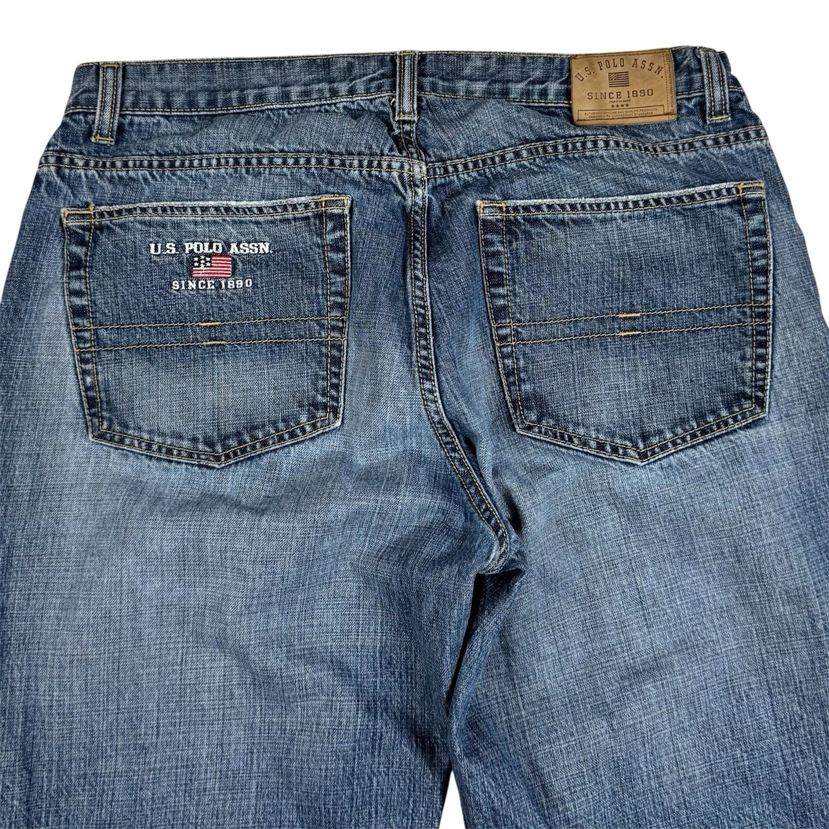 US Polo Assn. Blue Denim Jeans for Men for sale | eBay