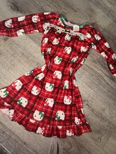 Rare 2013 Red and white Hello Kitty plaid dress