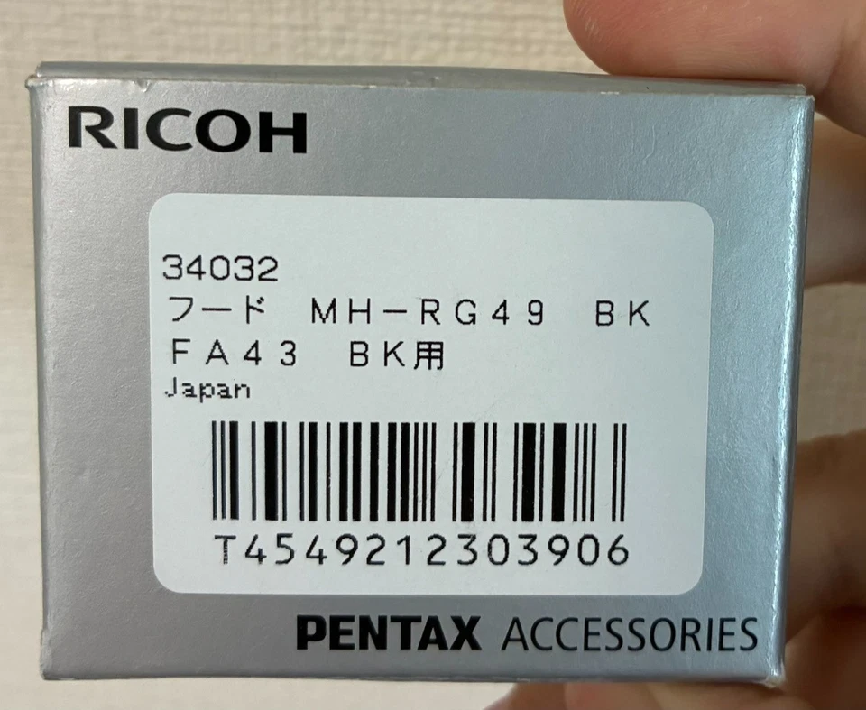 【MINT w/ Hood】 SMC Pentax-FA 43mm F1.9 Limited Black Pancake Lens From Japan - Image 3 of 4