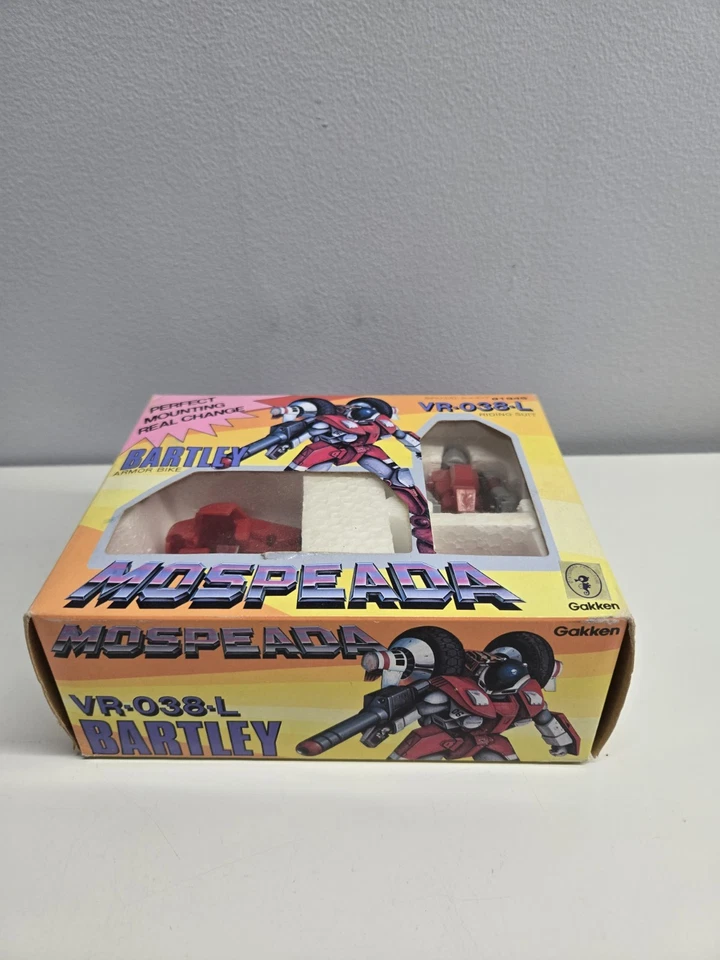 De colección The Henshin Robo Mospeada Bartley VR-038-L Robotech Gakken Foto 3 de 4