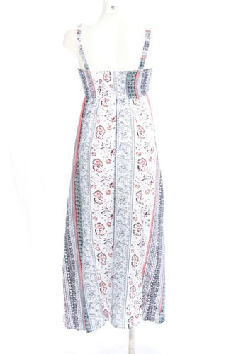 NATURA Vestido Hippie Mujeres Talla EU 36 blanco-negro-rojo look casual - Imagen 2 de 5