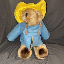 Vintage 1981 Eden Toys 14 Paddington Bear Plush Stuffed