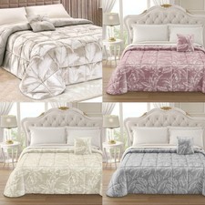 Trapunta Invernale in Velluto di Laura Blasi, Matrimoniale, 350gr, Made in Italy