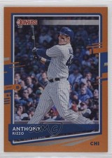 2020 Panini Donruss Holo Orange Anthony Rizzo (Base) #132 12hh