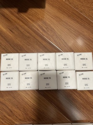LE LABO ROSE 31 SOAP BAR SAVON 1.4oz/40g TRAVEL SIZE (SET OF 10)