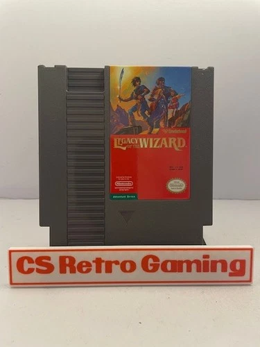 Legacy of the Wizard (Nintendo NES) Authentic Cleaned Tested Working