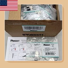 GENUINE Panduit For Giga TX Cat6 jack black CJ688TGBL BOX OF 50.