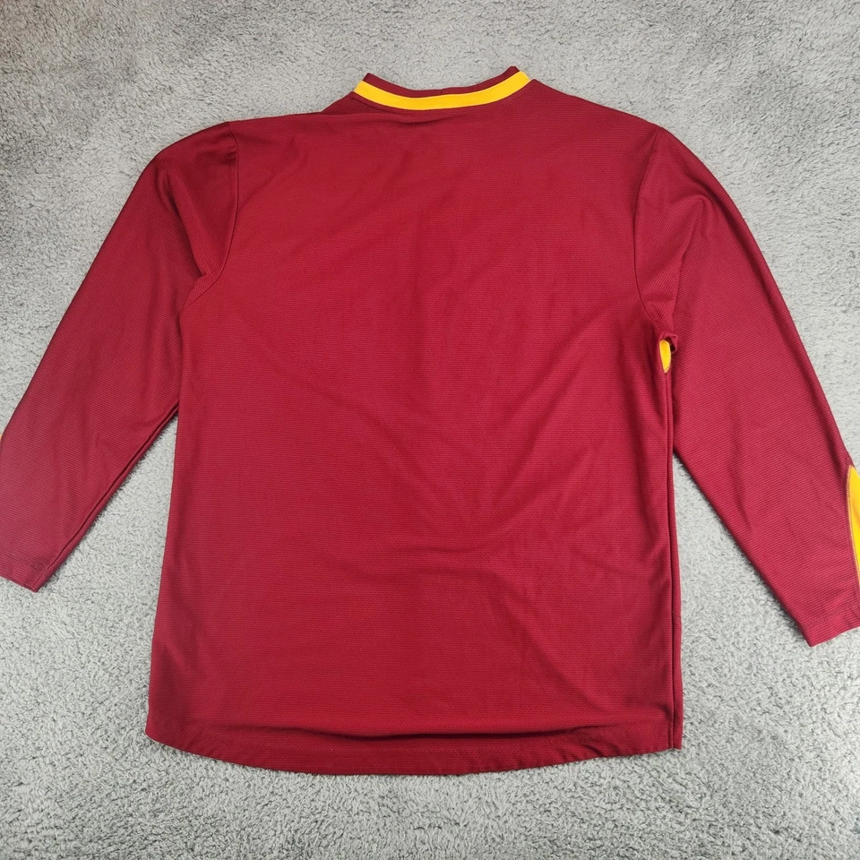 Camisa De Colección Washington Redskins NFL Manga Larga Para Hombres L Borgoña VF Ropa de Imagen Foto 3 de 4