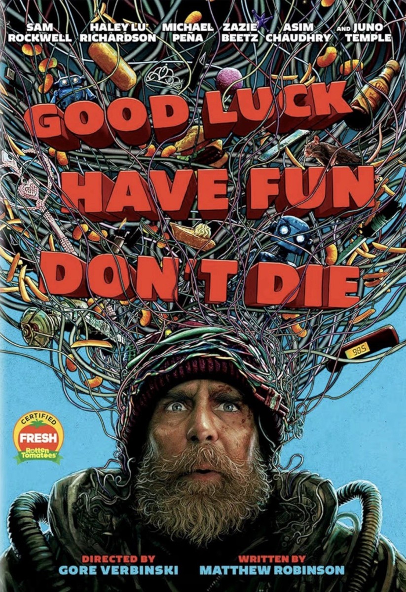 Good Luck, Have Fun, Don't Die (2025) DVD, Brand New, Sealed