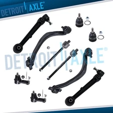 10pc Front Lower Control Arms Tie Rod for Dodge Avenger Chrysler Sebring Eagle