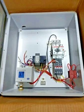 Joslyn Clark Industrial Fire Pump Control Panel in Stahlin Enclosure