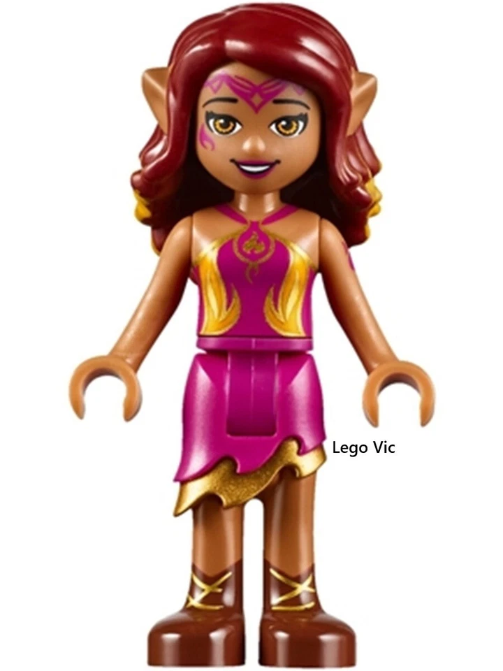 Lego Elf036 Figurine Azari Firedancer du Elves 41186 41185 neuf new - Photo 1/1