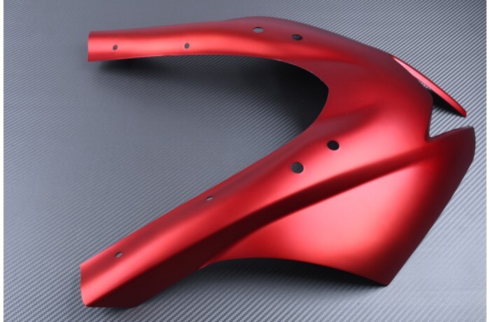 Cupolino YAMAHA YZF R125 rouge finition brillante haut de gamme 2019-2022