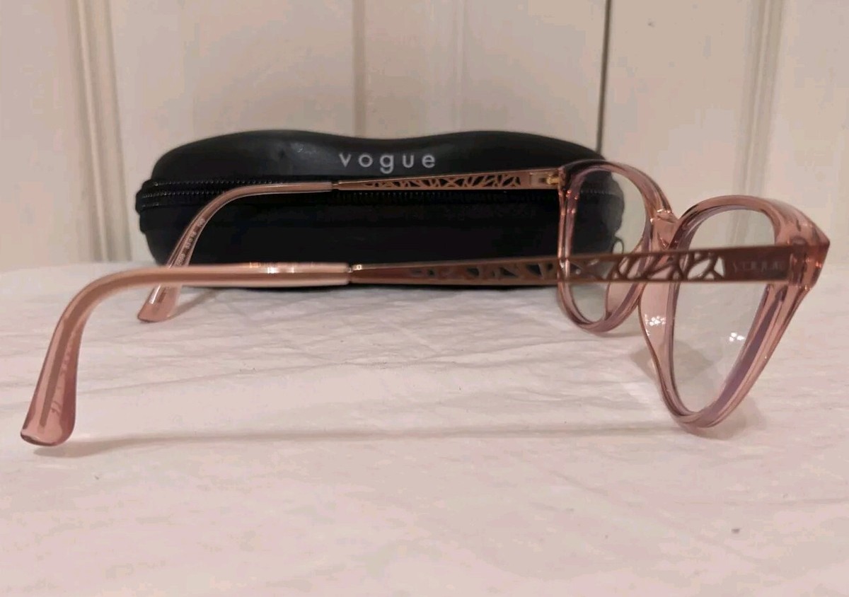 Vogue VO 5258 2599 Pink Cat Eye Eyeglasses Frames 53-16-140 Women’s Designer VO5305B – Vogue Eyewear main image 2