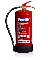 2KG CO2 FIRE EXTINGUISHER,  1 2 4 6KG POWDER , 9 LITRE WATER & 6 LITRE FOAM