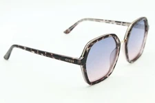 NEW GUESS GU 7557 20W HAVANA GRADIENT AUTHENTIC FRAME SUNGLASSES 54-19