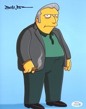 Joe Mantegna Simpsons Autographed Signed 8x10 Photo ACOA COA 