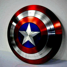 Captain America Shield Prop Handmade First Avenger Shield X-Mas Best Gift