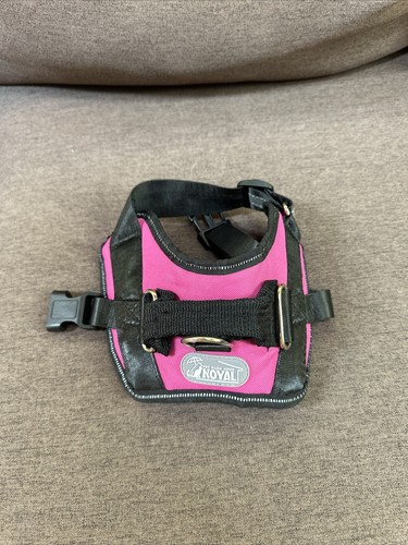 Pet Warm Home Noyal Dog Harness Gently Used - Pink Black Small