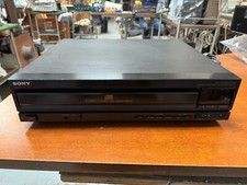 Sony CDP-C400 5 Disc CD Player - WORKING - READ
