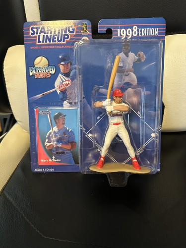 Mark McGwire 1998 Kenner Starting Lineup Extended Series St Louis Cardinals - 第 1/2 張圖片