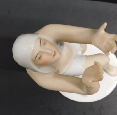 Figure en porcelaine de Rosenthal Art Dco Chinoiserie Danseuse hongroise En vente sur