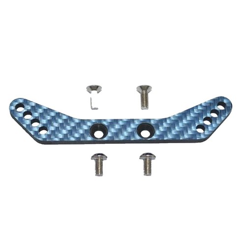 Tamiya TA02 & TA03 Aluminum Front Knuckle Arm Upgrade Parts - 1 Pair, Gray Silver, Weather Resistant - View #6