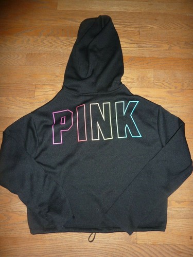 Pull Capuche Victoria's Secret PINK - Col Montant 1/4 Zip - Neuf Avec étiquettes