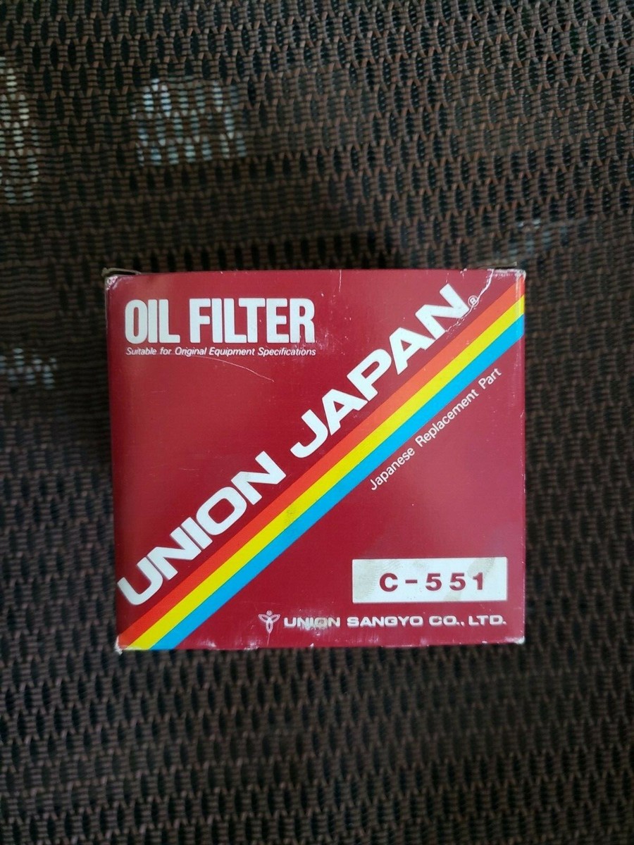 Engine Oil Filter Union Japan C551 C-551 Ships in 24 hours