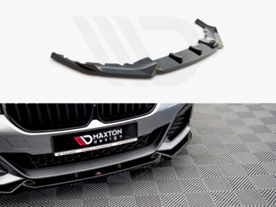 Frontdiffusor Diffusor V1 Maxton Design Glanz für BMW 5 G30 Facelift M-Pack