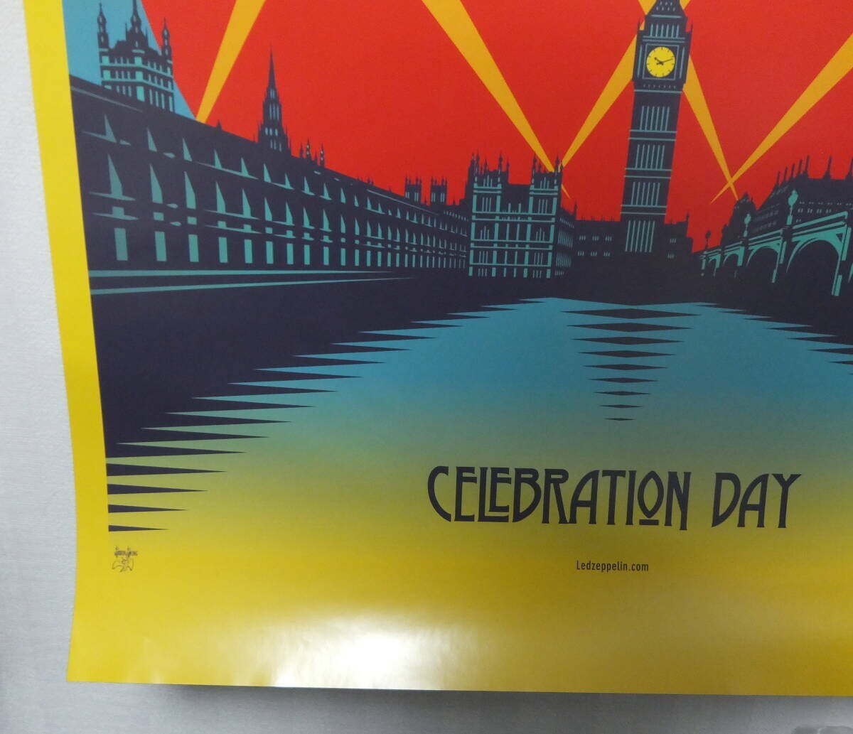 LED ZEPPELIN / Celebration Day 2012 Original Poster 19x27in