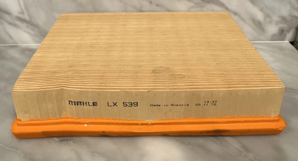 MAHLE -- Filtro de aire para 98-10 Mercedes-Benz SLK200 SLK230 -- #LX 539 -- NUEVO Foto 4 de 4