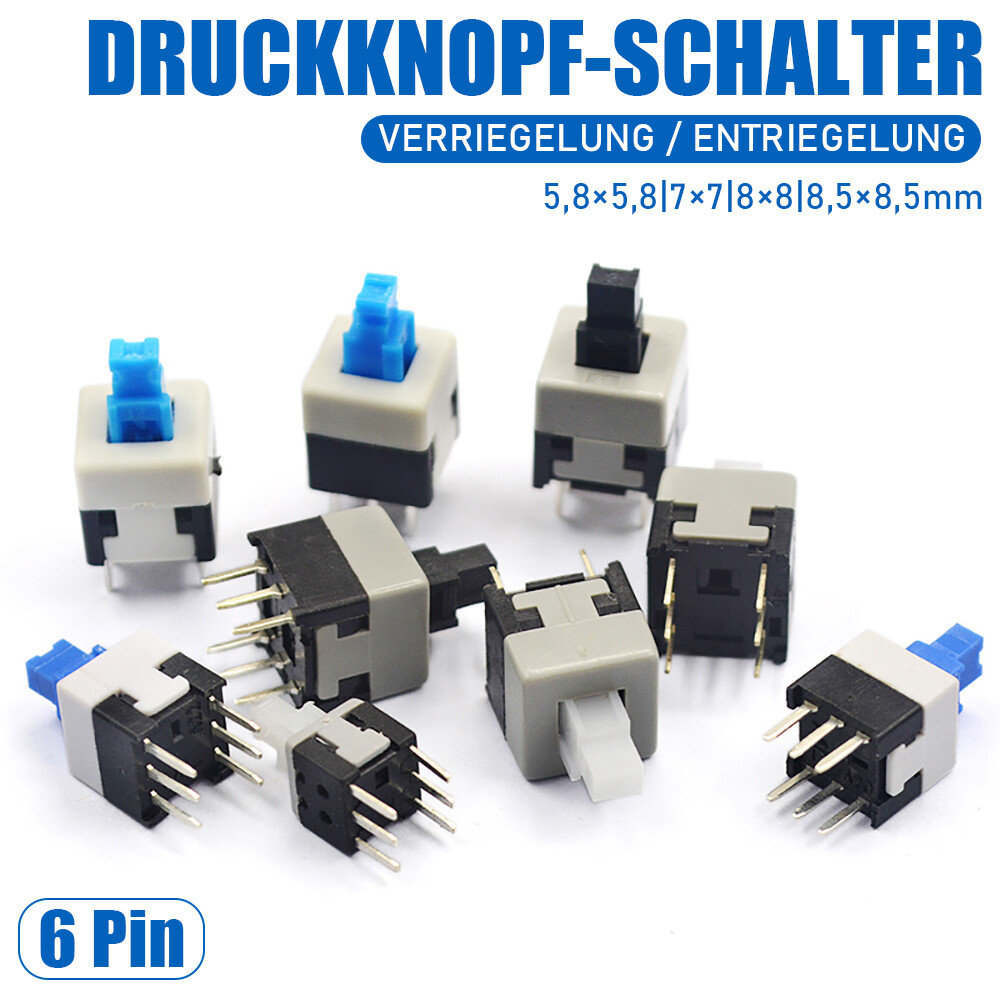 10 PZ/LOTTO 5.8x5.8 7x7 8x8 8.5x8.5mm Autobloccante - Foto 9