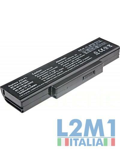 Batteria 5200mAh Nera per Olivetti Olibook P1500 P1530 S1500 911500019