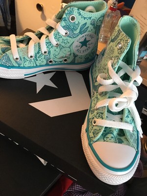 mint converse shoes