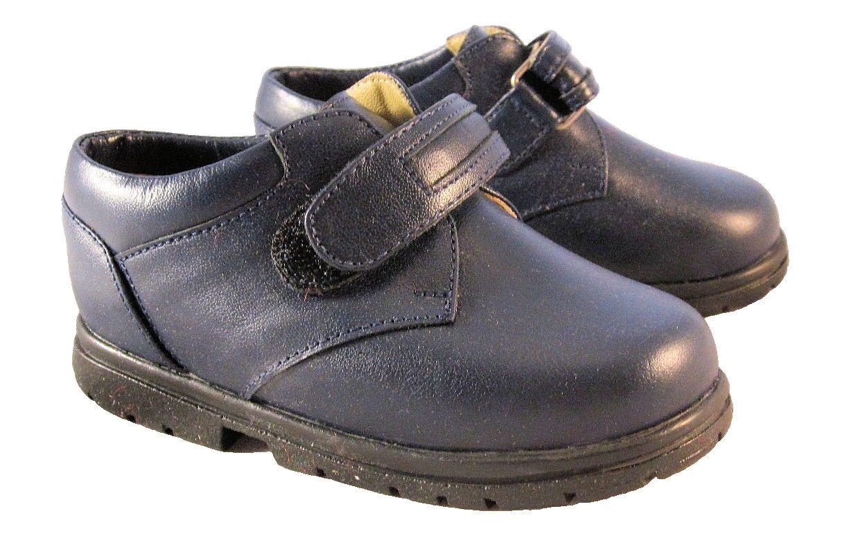 Toddler Boys Size 7  Navy Blue   Brazilian Leather