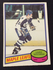 O-pee-chee Hockey Card - Laurie Boschman Rookie Card 179 Toronto Maple Leafs