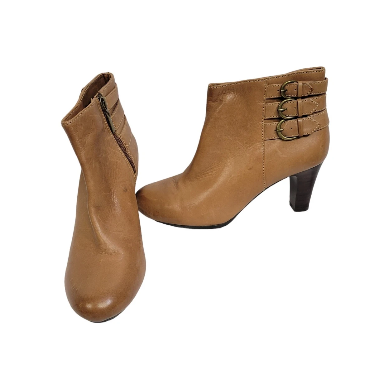 Clarks artisan sale leather ankle boots