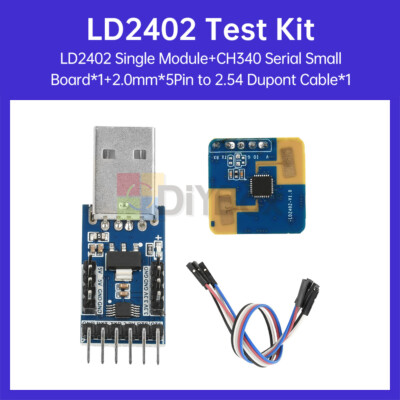 LD2402 Millimeter Wave Sensor Radar Module Static Human Body Presence Detection