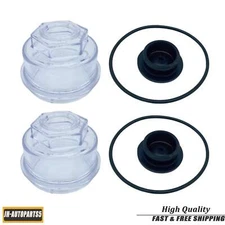 2Pcs 3-3/4" Oil Cap w/ O Ring&Plug Fit Hayes Alko Trailer Bearing Dust 10K-16000