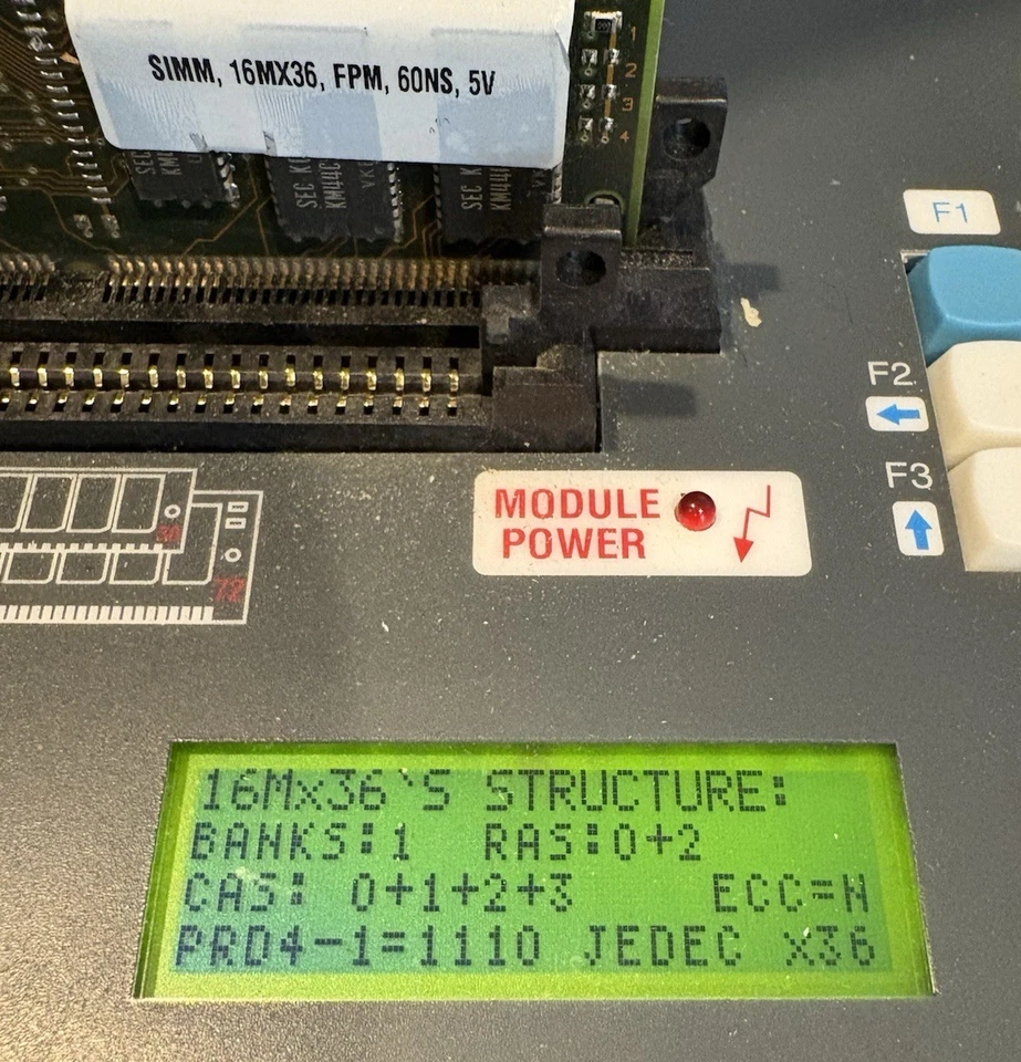 256MB (4X64MB) MEMORY 16MX32 72PIN FPM 60NS 5V RAM SIMM **TESTED** - Image 3 of 3