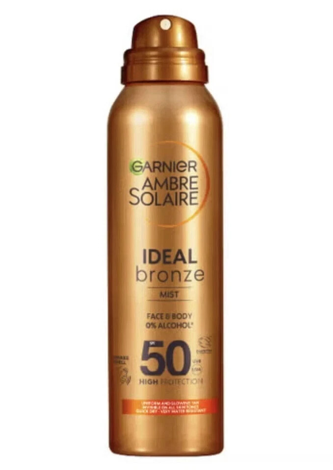 Garnier Ambre Solaire Ideal Bronze Mist Face & Body SPF50 150ml
