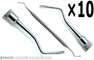 3-Pack Dental Surgical Lucas Curette 86 Instruments - Double End Spoon 2.8mm 10 thumbnail image