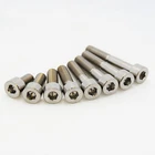 M8 TITANIUM Ti Socket Allen Head Cap Bolt Screw 15 20 25 30 35 40 45 50 grade 5