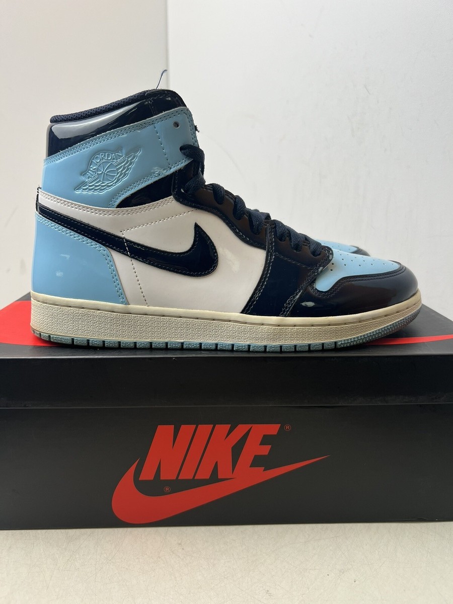 Nike Air Jordan 1 High UNC Patent size 10w/8.5m CD0461-401