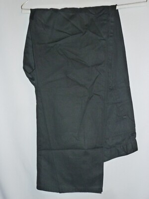 VERSACE BLACKパンツ $595 Versace 34x33 Mens Large Black Casual Chino Pants Jeans